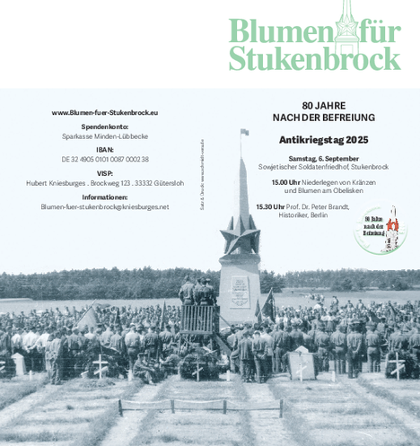 Der diesjährige Flyer