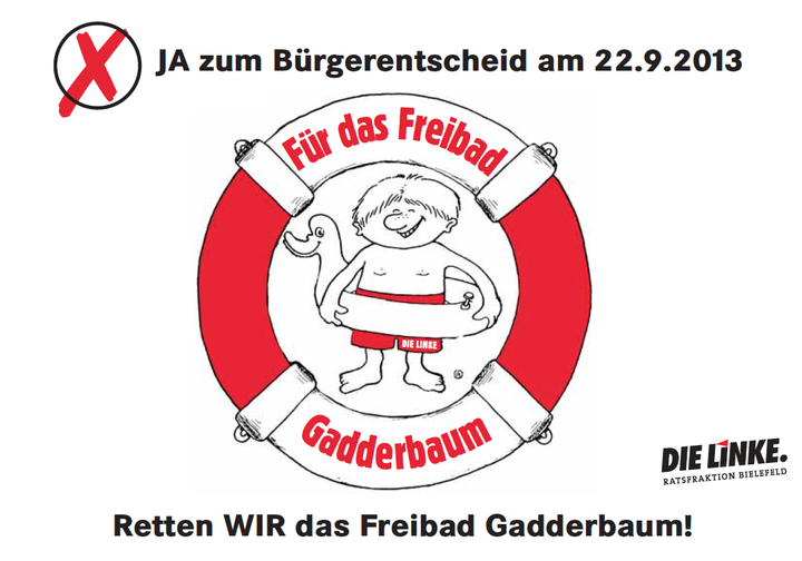 JA zum Bürgerentscheid am 22.9.2013