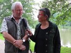 Direktkandidat Lippe II/Höxter Lothar Kowelek mit Kathrin Vogler im Interview. Direktkandidat Lippe II/Höxter Lothar Kowelek mit Kathrin Vogler im Interview.