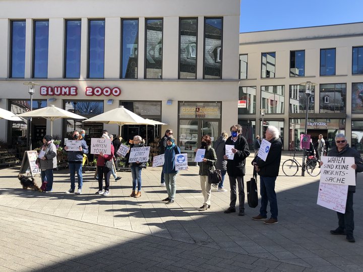 Mahnwache gegen den Krieg