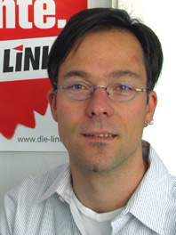 Frank Schwarzer, Direktkandidat DIE LINKE., Wahlkreis 132 Bielefeld